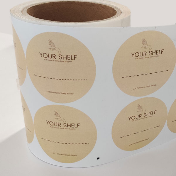 Kraft-natural-paper-labels